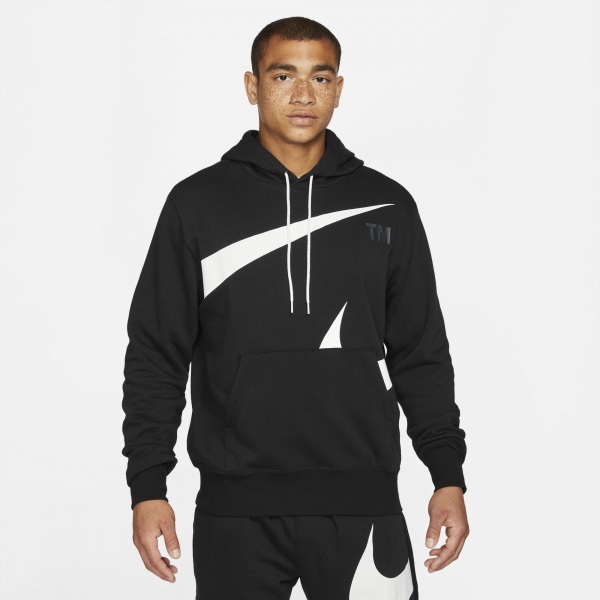 Джемпер Nike M NSW SWOOSH PO SBB HOODIE DD6011-010 р. XL чорний