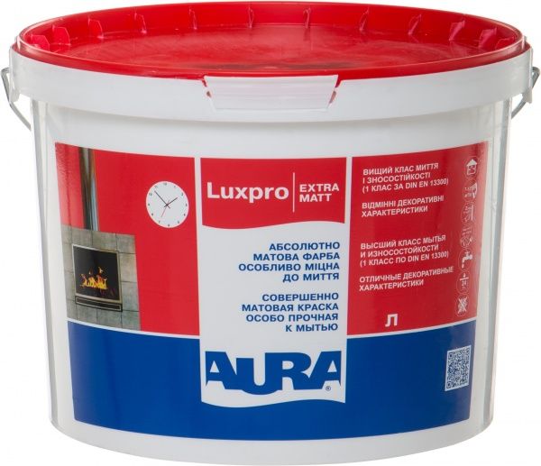 Фарба акрилова Aura Luxpro ExtraMatt TR мат база під тонування 2.25л