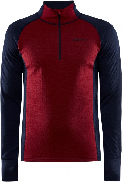 Футболка з довгим рукавом Craft ADV NORDIC WOOL HZ M 1911147-396488 р.L темно-синій