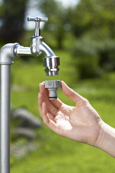 Штуцер Gardena резьбовой пластиковый 33,3 мм (1