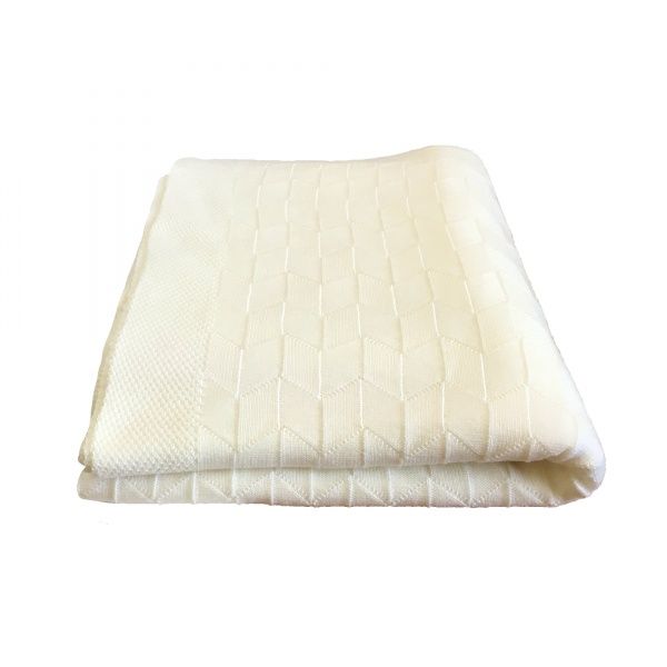 Плед Touch 90x130 см молочный Прованс 