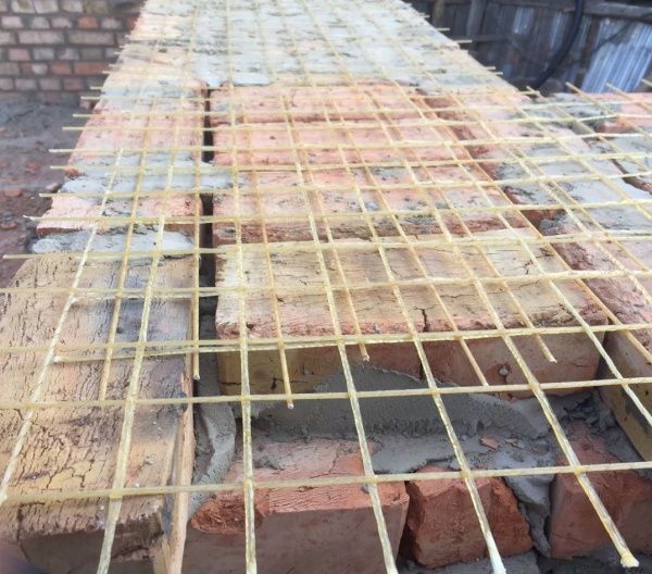 Сетка HARDmesh композитная кладочная 100х100x3 мм 1x2 м