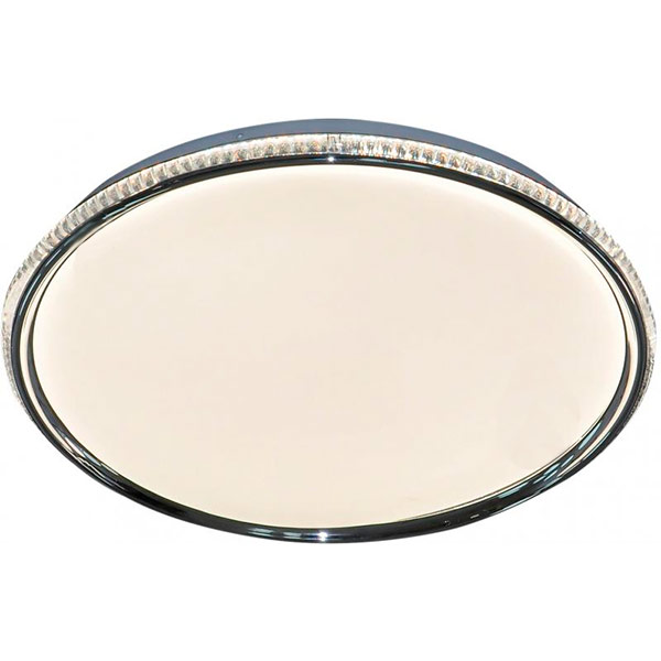 Светильник светодиодный Hopfen Rund с пультом ДУ 72 Вт белый/хром 3000-6000 К 