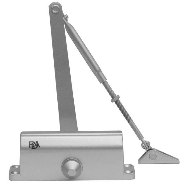 Доводчик дверний RDA B4W сірий