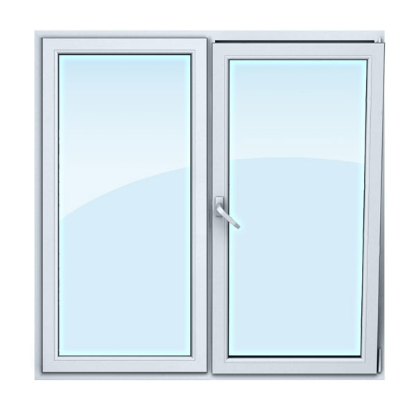 Вікно двостулкове поворотно-відкидне Decco 1200х900 мм