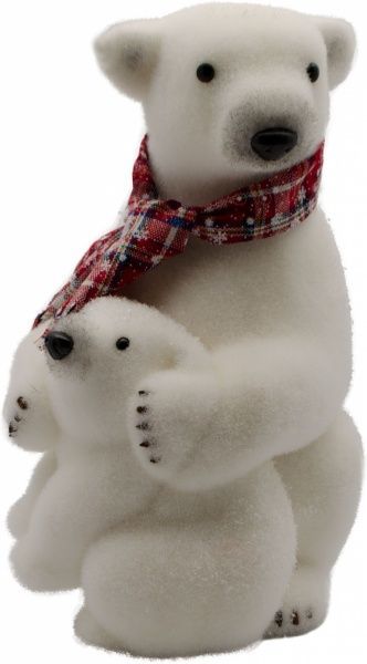 Декоративна фігура Ведмедик з ведмежам 45 см 