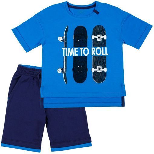 Комплект дитячого одягу Фламінго р.140 синій 868-114 