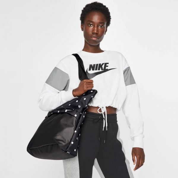 Спортивная сумка Nike W NK RADIATE TOTE BA6187-010 черный с белым 