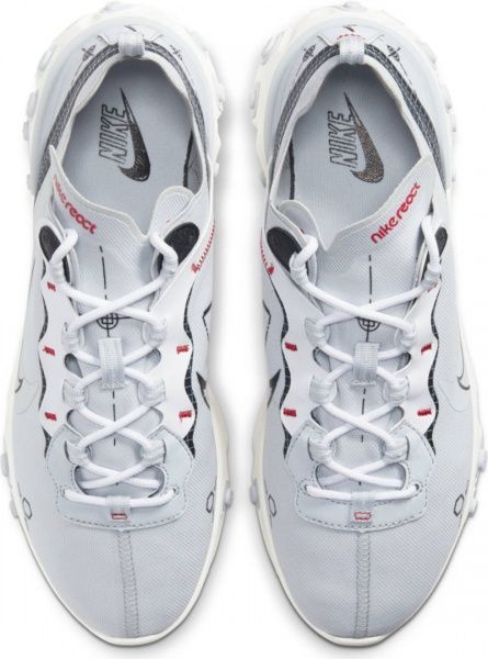 Кроссовки Nike REACT ELEMENT 55 CU3009-002 р.US 9 белый