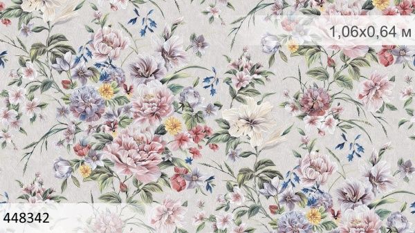 Шпалери вінілові на флізеліновій основі Sintra Flora 448342 1,06x10,05 м 