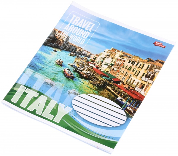 Тетрадь школьная уф-лак 48 листов в клеточку в ассортименте Мечты сбываются