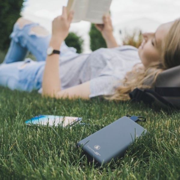 Внешний аккумулятор (Powerbank) Hama Supreme 20HD 20000 m/Ah grey (187292) 