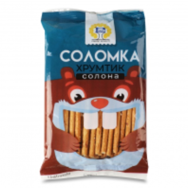 Сушка Соломка солона Хрумтик м/у 100г