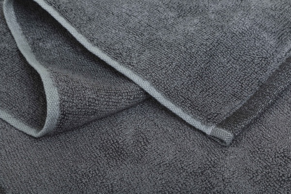 Полотенце махровое Glossy 70x140 см антрацит Texpol 