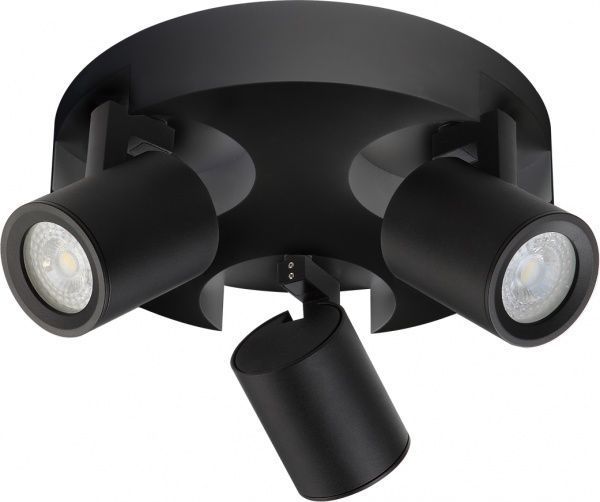 Спот Victoria Lighting Oxy/PL3-S 3x35 Вт GU10 черный 