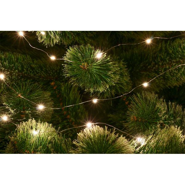 Гирлянда линейная LED 20 ламп 2 м белая 11530510