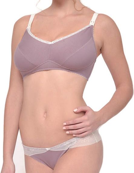 Бюстгальтер для кормления Мамин Дом 814 р.75 B аметист 