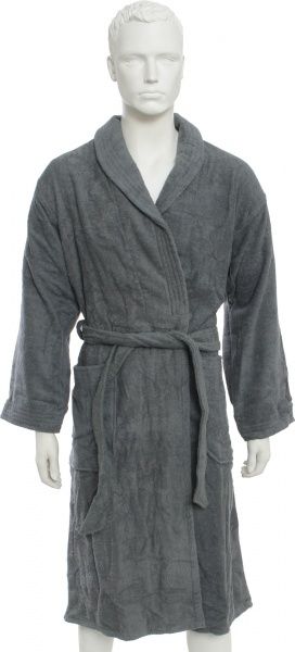 Халат махровий Georg Damask р. S/M сірий 