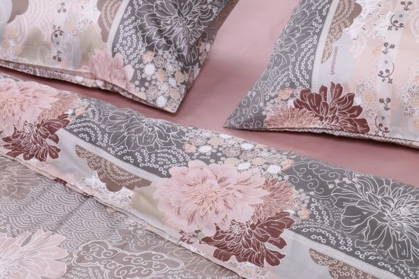 Комплект постільної білизни Madama Batterfly 41 різнокольоровий Grandfoulard 