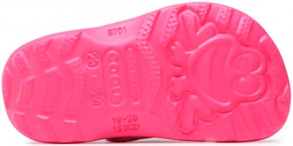 Сабо Coqui Lt. fuchsia/Pale pink 8701-100-3655 р.EUR 29/30 рожевий