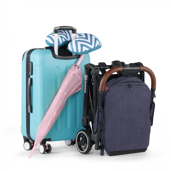 Коляска прогулянкова Kinderkraft Nubi синя KKWNUBINAV0000 