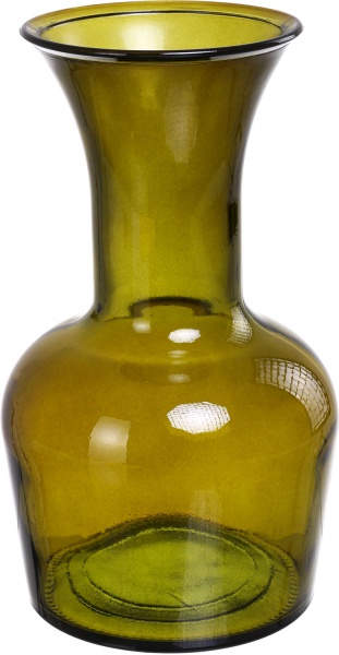 Ваза стеклянная хаки CHICAGO San Miguel