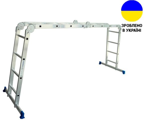 Шарнірна драбина-стрем'янка Virastar Transformer 4x4 (VTL044) 