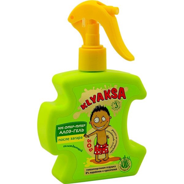 Гель после загара Klyaksa после загара и солнечных ожогов 250 мл