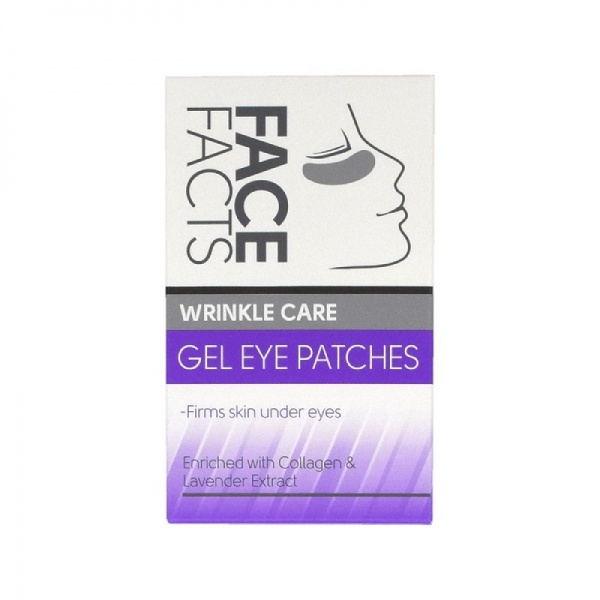 Патчи под глаза Face Facts Wrinkle Care гелевые против морщин 8 шт.