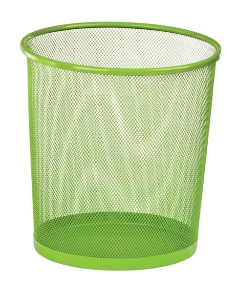 Корзина для бумаги Buromax 265x265x280 мм металлическая KIDS Line 