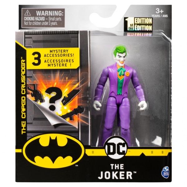 Фигурка Spinmaster Batman 605594, 10 см, 6 в ассортименте 