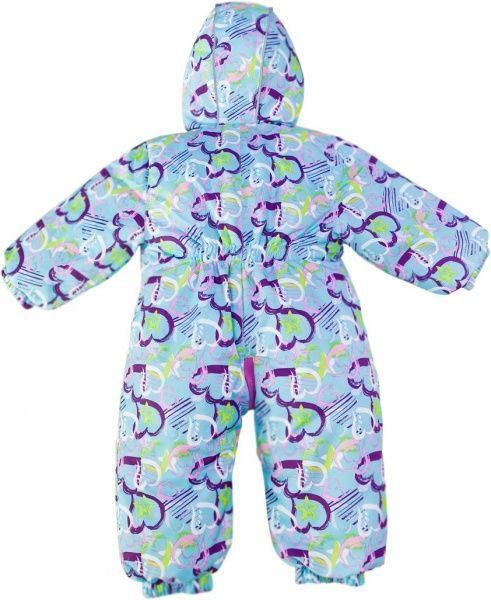 Комбінезон дитячий Мята Сердечки блакитний р.98 84 