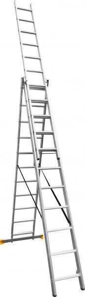 Лестница 3-секционная универсальная Burmaster AL-BL-311 3х11 