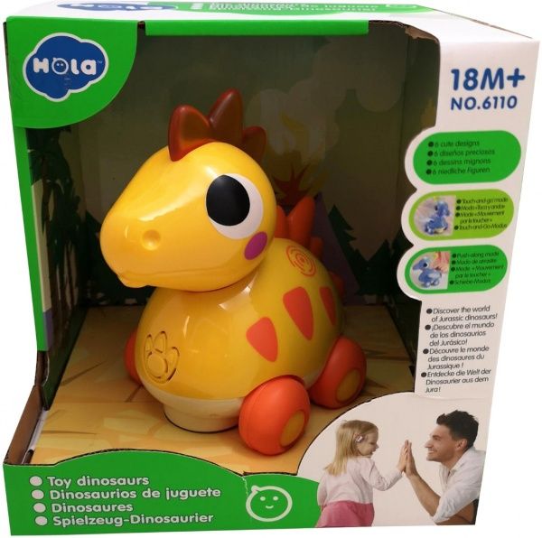 Іграшка-каталка Hola Стегозавр 6110D