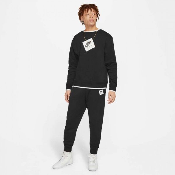 Світшот Nike M J JMC CREW CV2370-010 р. 2XL чорний