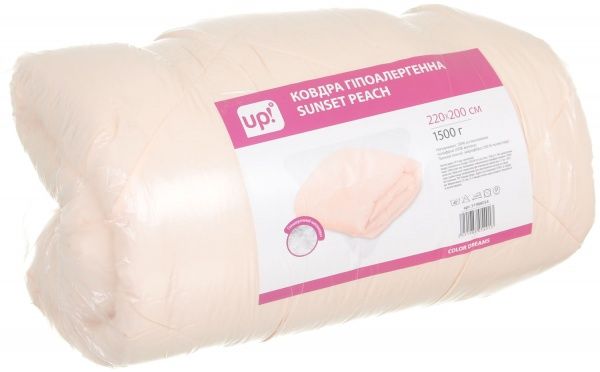 Одеяло Цветотерапия персик 200x220 см UP! (Underprice)