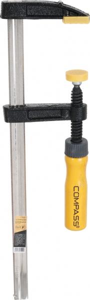 Струбцина Compass 250x50 мм F-подібна ECF250