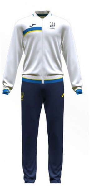 Спортивний костюм Joma FOOTBALL UKRAINE AT101345A203 р. 2XL білий