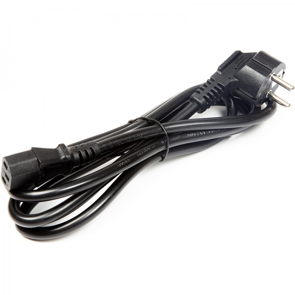 Кабель живлення PowerPlant C13 220V 3x1.5 2 м чорний (CC360321) 