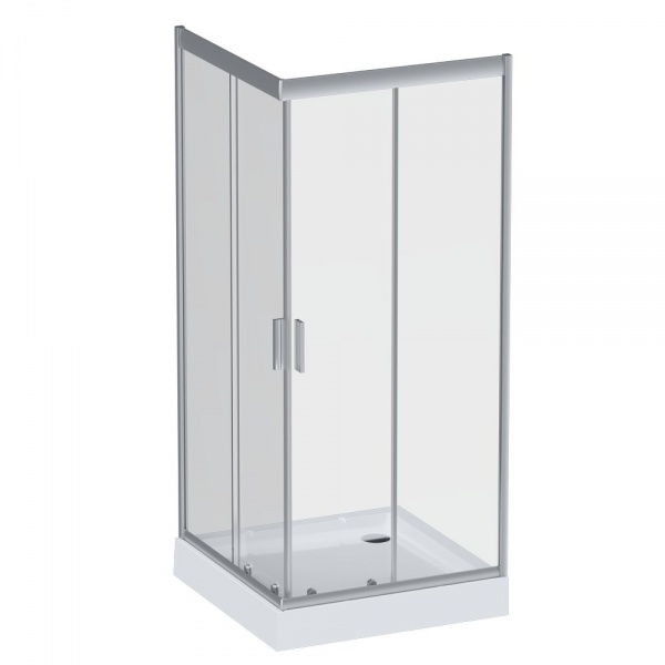 Душове огородження AM.PM Gem Square Slide 90x90см W90UG-403-090MT