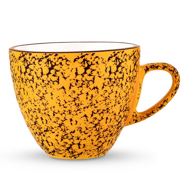 Чашка для кави Splash Yellow 75 мл WL-667433/A Wilmax