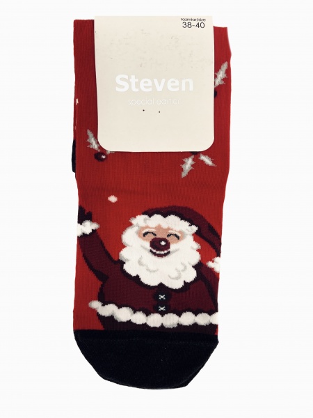 Носки женские Steven 136 054 р. 38-40 красный 