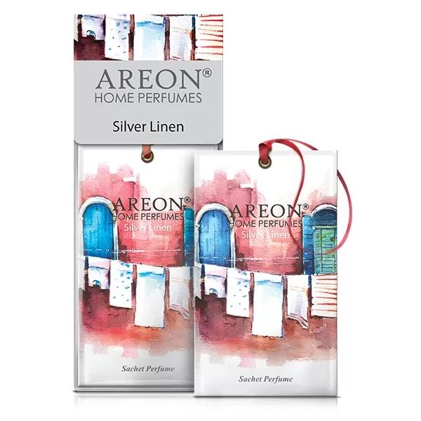 Ароматическое саше АРЕОН Home Perfume Sachet Silver Linen SPW06 разноцветный 