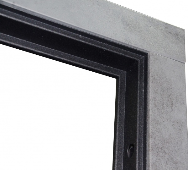 Двері вхідні Міністерство дверей Оптима-58 оксид 2050x960 мм ліві