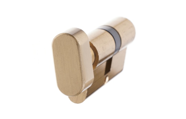 Циліндр Abus KE45 30x30 ключ-вороток 60 мм матова латунь 2240631739018