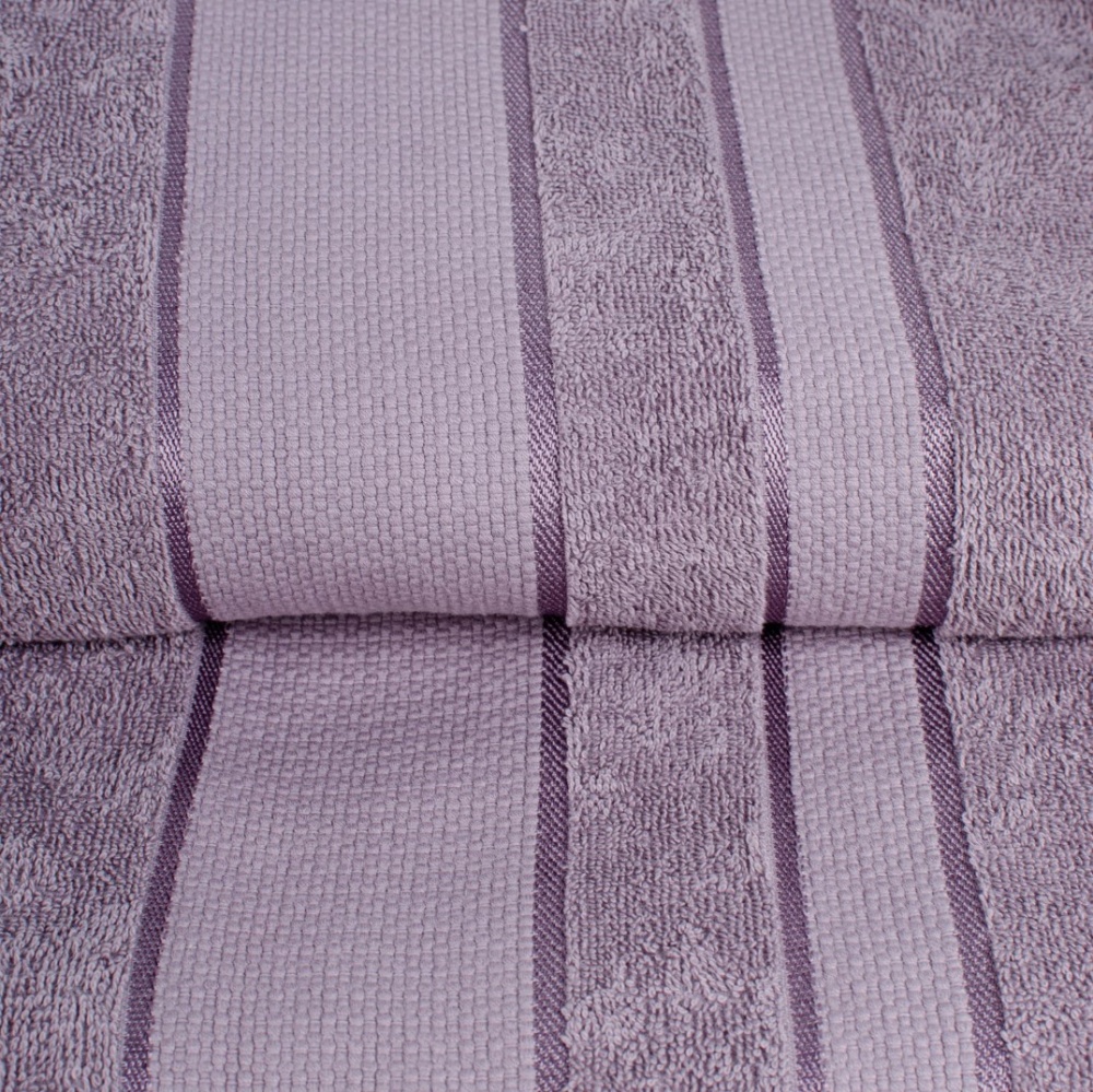 Простынь махровая 200x220 см фиолетовый ТЕКС