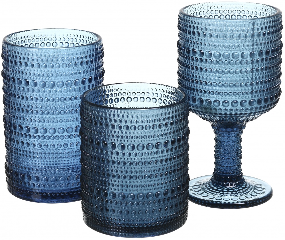 Стакан низкий Fiora Bubble Blue 330 мл 1 шт.