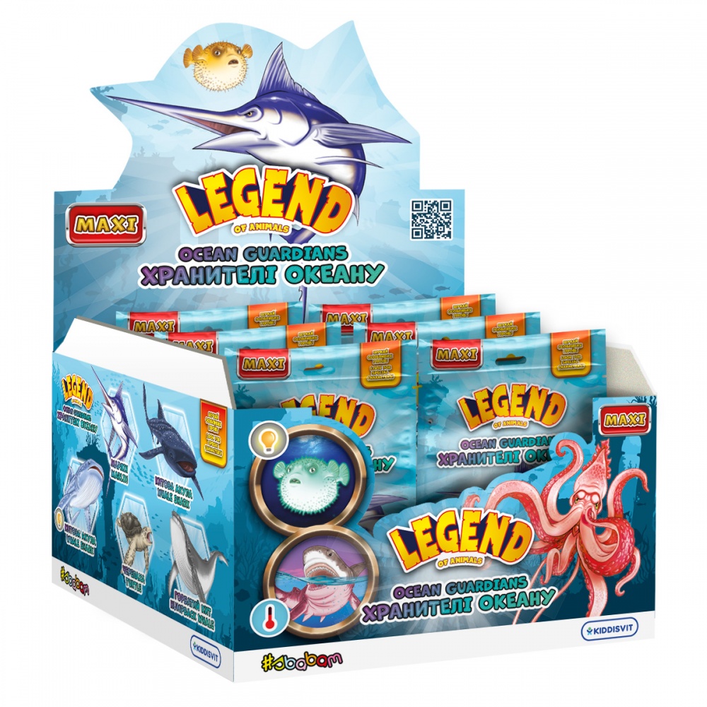 Іграшка-антистрес Sbabam у вигляді тварини серії Legend of animals Максі Хранителі океану 106/CN24