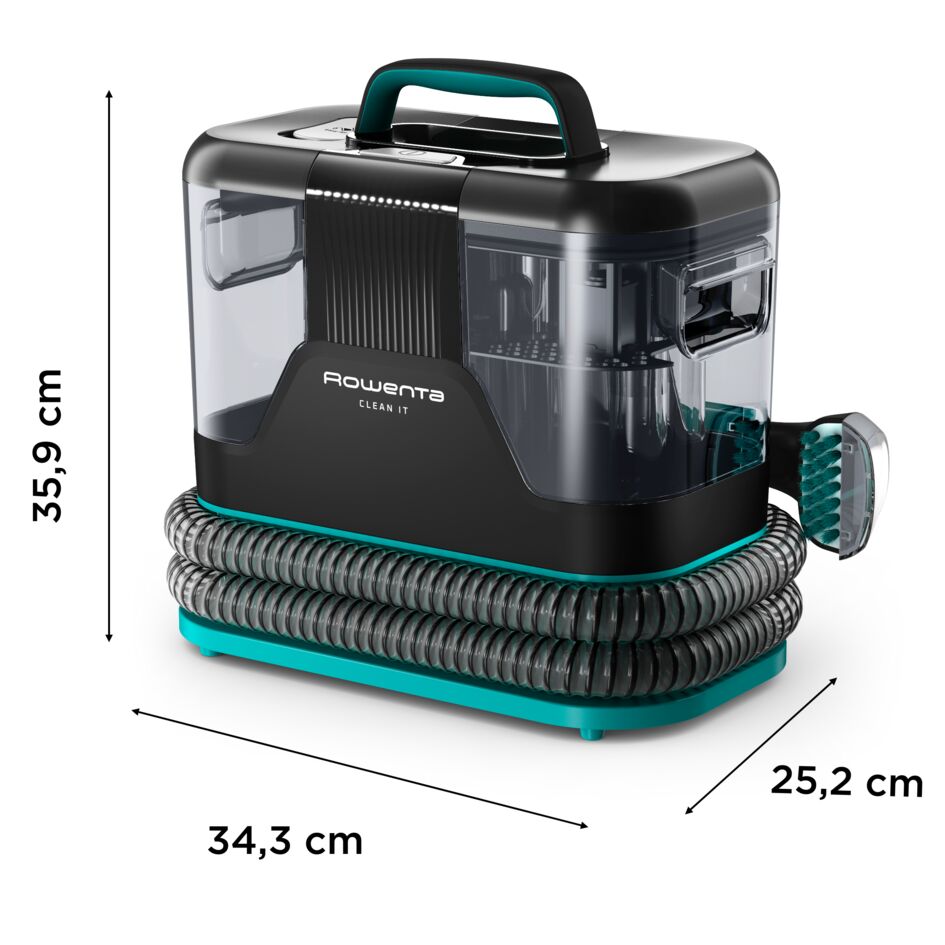 Миючий пилосос-плямовивідник Rowenta Clean It IN5020F0 green/black