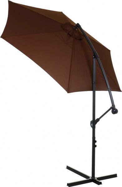 Зонт садовый Indigo с наклоном коричневый FNGD-03 2,7 м